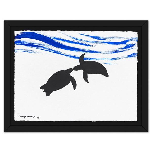 Two Turtles by Wyland Original