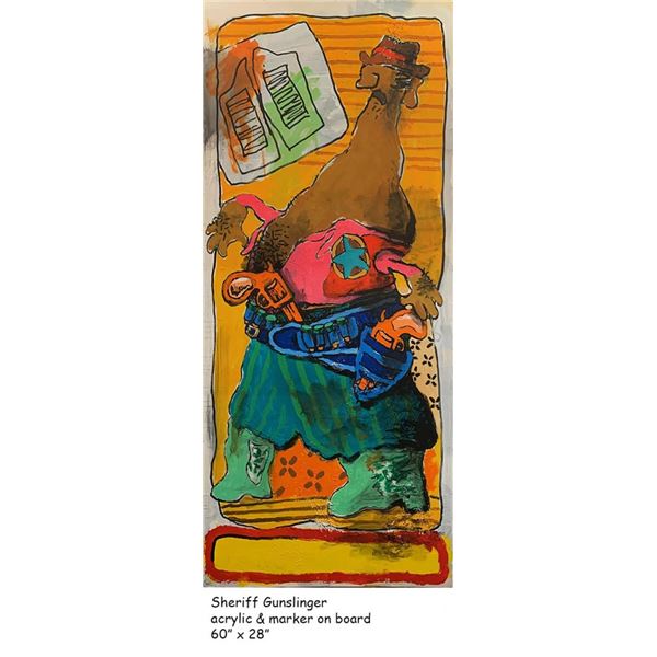 Sheriff Gunslinger by Stephen Holland ORIGINAL