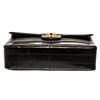 Image 4 : Chanel Black Horizontal Patent Leather Flap Bag