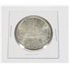 Image 1 : #28  1966 CANADIAN $1 DOLLAR SILVER VOYAGEUR COIN