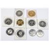 Image 1 : #59 LOT OF 10 CANADIAN TOKENS ASSORTED BC ALBERTA