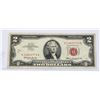 Image 1 : #66 UNITED STATES TWO DOLLAR BILL 1963
