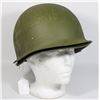 Image 1 : #84 COLD WAR AMERICAN M1 HELMET W/ LINER NAMED