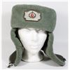 Image 5 : #99 EAST GERMAN MILITARY ARMY NVA WINTER CAP HAT