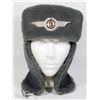 Image 6 : #101 EAST GERMAN AIRFORCE WINTER HAT W/ INSIGNIA