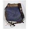 Image 2 : #121 VINTAGE MILITARY / POLICE BACKPACK EUROPEAN