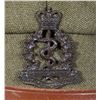 Image 2 : #137 ROYAL CANADIAN ARMY MEDICAL CORPS PEAKED CAP