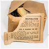 Image 5 : #153 WW2 CANADIAN CIVILLIAN GAS MASK IN WORN BOX