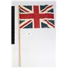 Image 1 : #174 WW2 BRITISH UNION JACK STICK FLAG HOMEFRONT