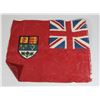 Image 2 : #175  WW2 CANADIAN RED ENSIGN FLAG 14.5 X12 INCHES