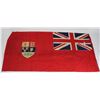 Image 2 : #176 WW2 CANADIAN RED ENSIGN FLAG 31.5X 16 INCHES