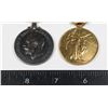 Image 2 : #211 WW1 MEDAL PAIR VICTORY WAR MEDAL NAMED