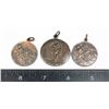 Image 1 : #229 LOT OF 3 SPORTS MEDALS 1920'S RUNNING 1925