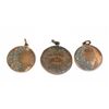 Image 2 : #229 LOT OF 3 SPORTS MEDALS 1920'S RUNNING 1925