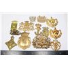 Image 1 : #260 LOT OF 13 EUROPEAN MILITARY BADGES ASSORTED