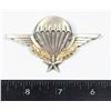 Image 1 : #262 FRENCH PARATROOPER WINGS LARGE SIZE DRAGO