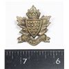 Image 1 : #274 EARLY CANADA COLLAR BADGE WORN CONDITION