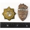 Image 1 : #278 WW2 CANADA CAP BADGE LOT COTC + RCASC