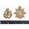 Image 1 : #279  WW2 CANADA CAP BADGE LOT WEST NOVA SCOTIA