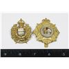 Image 1 : #287 CANADIAN CAP BADGE LOT  SOUTH SASKATCHEWAN