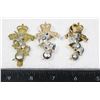 Image 1 : #289 LOT RCEME RAEME RNZEME CAP BADGE ENGINEERS