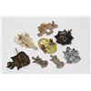 Image 2 : #290 CANADIAN COLLAR BADGE ASSORTED LOT MILITARY