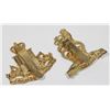 Image 2 : #301 LOT 2 CAP BADGES CANADIAN PROVOST CORPS +