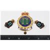 Image 1 : #318 CANADIAN FORCES ADMINISTRATION CAP BADGE SET