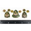 Image 1 : #322 LOT OF THREE CANADIAN MILITARY INSIGNIA PINS