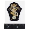 Image 1 : #326 CANADIAN  EMEGEM ENBROIDERED CAP BADGE