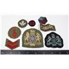 Image 1 : #336 WW2 CANADIAN BATTTLE DRESS PATCH LOT INSIGNIA
