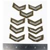 Image 1 : #337 WW2 CANADIAN BATTLE DRESS CHEVRON LOT