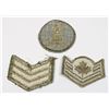 Image 2 : #371 ASSORTED LOT OF CANADIAN UNIFORM INSIGNIA W/