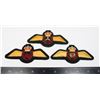Image 1 : #387 LOT OF 3 ROYAL CANADIAN AIR FORCE WINGS TYPES