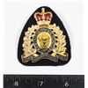 Image 1 : #410 ROYAL CANADIAN MOUNTED POLICE CAP BADGE 1979