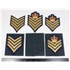 Image 1 : #426 LOT OF RCMP CHEVRON RANK INSIGNIA ASSORTED