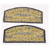 Image 2 : #432 1970'S RCMP BILINGUAL SHOULDER TITLE PAIR SET