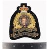 Image 1 : #437  RCMP GOLD WIRE BLAZER BADGE W/ METAL CENTER