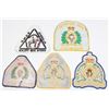 Image 2 : #441 LOT OF 5 RCMP SHOULDER PATCHES INC WABASCA
