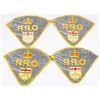 Image 2 : #443 2 PAIRS OPP ONTARIO PROVINCIAL POLICE PATCHES