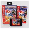 Image 1 : #480 SEGA GENESIS GAME SONIC SPINBALL CIB WORKS!