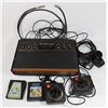 Image 1 : #521 ATARI 2600 SYSTEM W/ GAMES REQUIRES CORDS