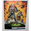 Image 1 : #632 GI JOE 1983 BACKDROP MATT DESTRO 40X30 INCHES