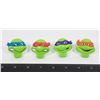 Image 1 : #660 TEENAGE MUTANT NINJA TURTLES 1990 RING SET