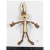 Image 1 : #673 1988 WB WILE E COYOTE RUBBER FIGURE WARNER