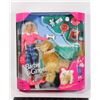 Image 1 : #957 MATTEL BARBIE & GINGER PET DOG 1996 SEALED