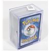 Image 1 : #1002 POKÉMON CARD LOT IN PLASTIC CASE