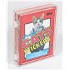 Image 1 : #1034 TOPPS PERLORIAN CATS STICKERS CARDS 1983