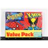 Image 1 : #1081 VALUE PACK SEALED SPIDER-MAN X-MEN CARDS