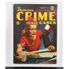 Image 1 : #1130 FAMOUS CRIME CASES JANUARY 1945 WW2 MAG
